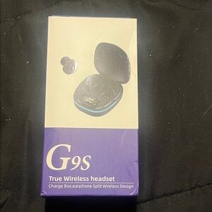G9S True Wireless Headset - Black